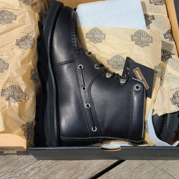 New Harley Davidson Riding Boots -  Size 10 - Leather